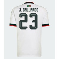 Stroje piłkarskie Meksyk Jesus Gallardo #23 Koszulka Wyjazdowej MŚ 2026 Krótki Rękaw